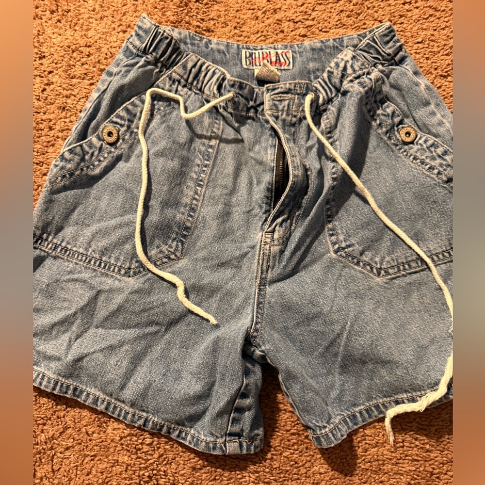 Bill Blass Light Blue Denim Shorts